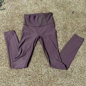light purple lululemon leggings